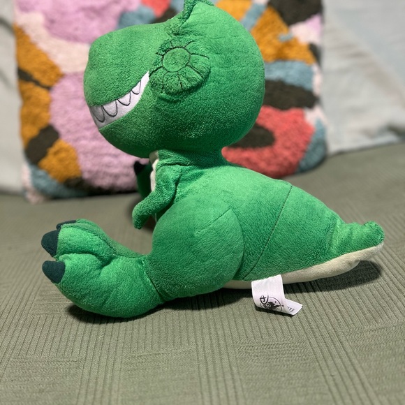 Disney Big Feet Plush Rex Toy Story Green Dinosaur Parks Exclusive Soft - Picture 4 of 10